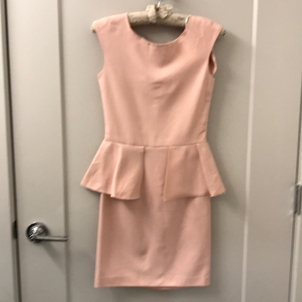 Zara Peplum Mini Dress